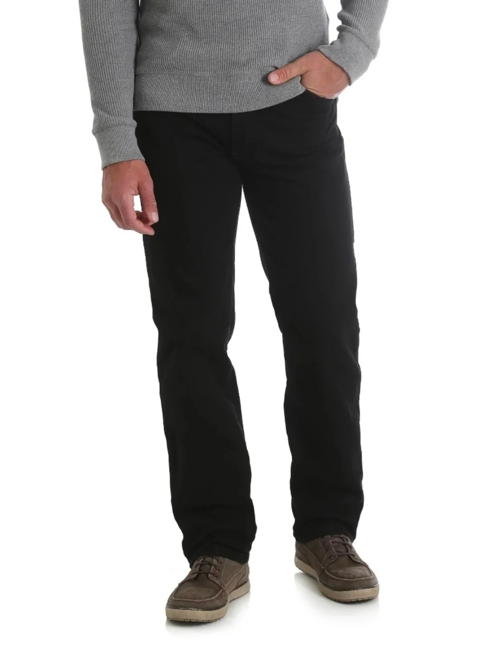 Wrangler Jeans Rustler Men's Wrangler Regular Fit Straight Leg Jeans Heavyweight